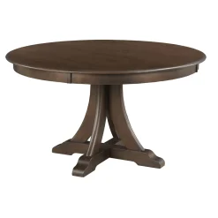 Dining Tables | Star Fumiture Kafe 54-inch Round Quad Dining Table - Mocha