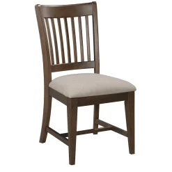 Dining Chairs | Star Fumiture Kafe Rake Back Side Chair - Mocha