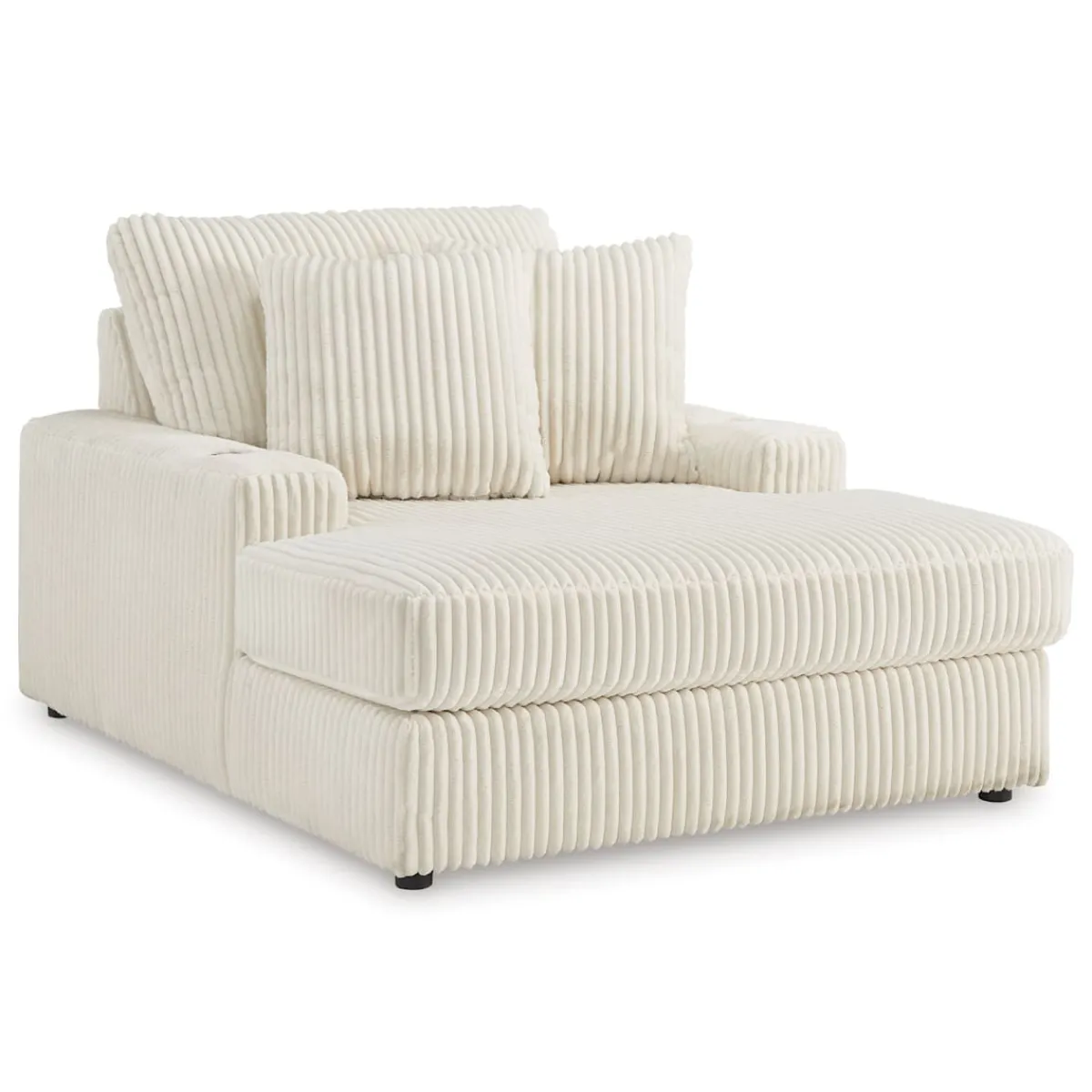 Chaises / Settees | Star Fumiture Larson Chaise - Ivory