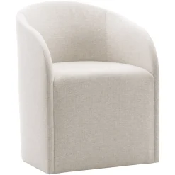 Dining Chairs | Star Fumiture Loft Logan Square Finch Caster Arm Chair
