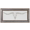Wall Art | Star Fumiture Longhorn Framed Wall Art