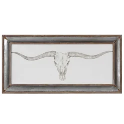 Wall Art | Star Fumiture Longhorn Framed Wall Art