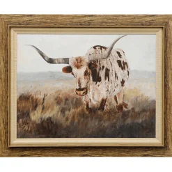 Wall Art | Star Fumiture Longhorn Meadows II Wall Art