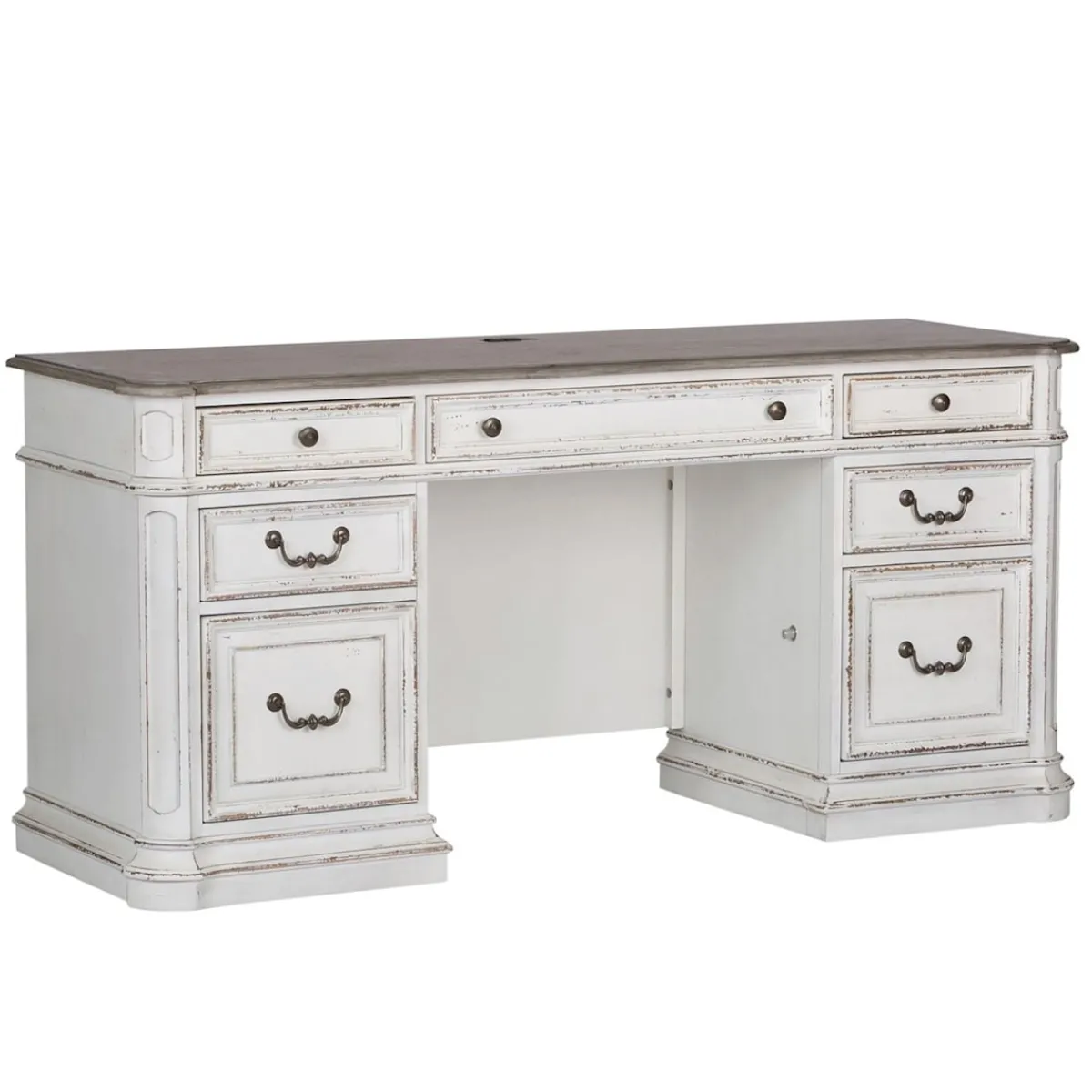 Credenzas & Hutches | Star Fumiture Magnolia Manor Junior Executive Credenza