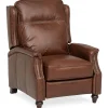 Recliners | Star Fumiture Marlow Leather Power Recliner - TOBACCO