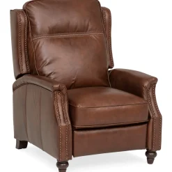 Recliners | Star Fumiture Marlow Leather Power Recliner - TOBACCO