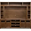 Wall Units | Star Fumiture Maverick 2 PC Entertainment Wall - Bourbon