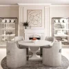 Dining Room Sets | Star Fumiture Mezzanine 5-Piece Round Dining Set