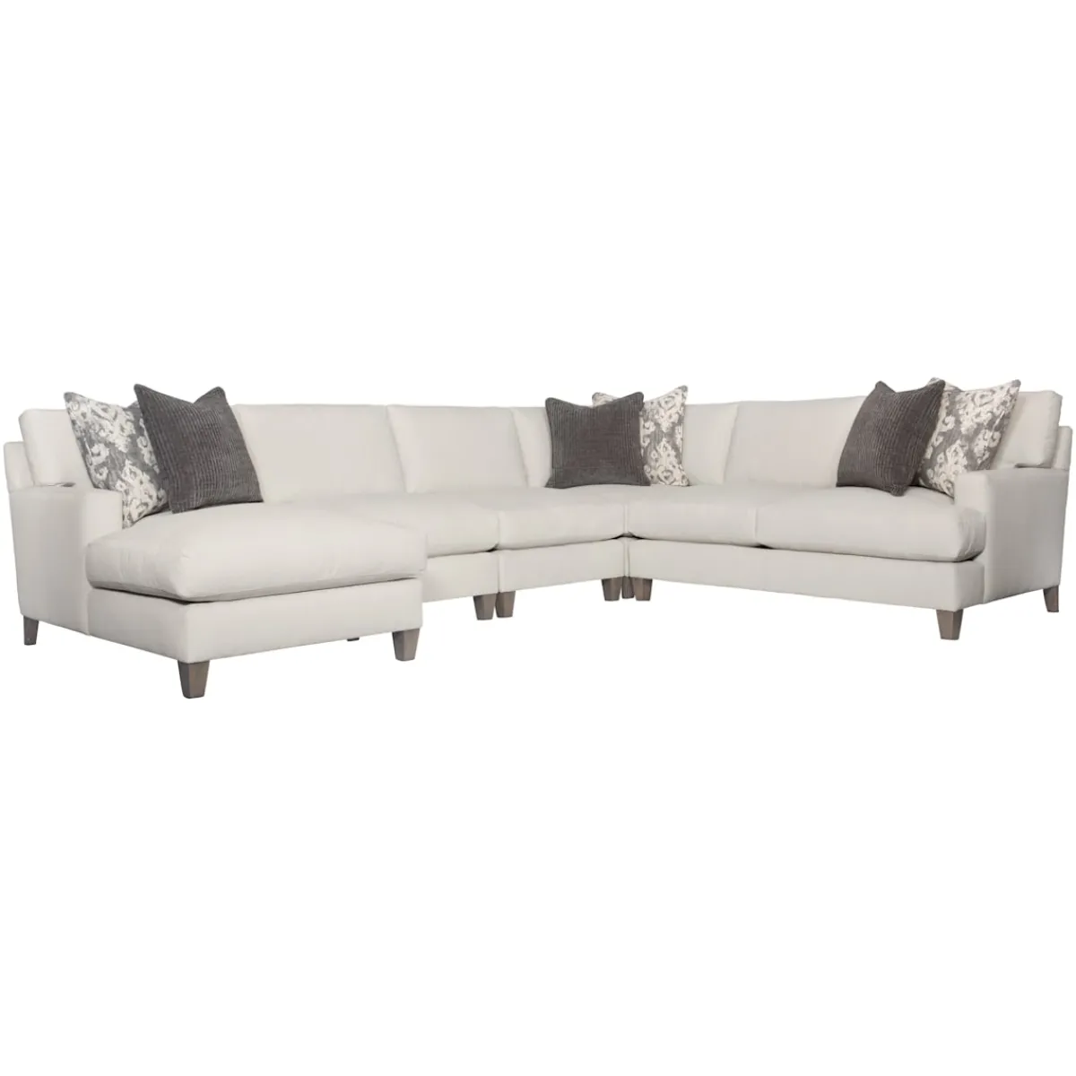 Sectionals | Star Fumiture Mila 5-Piece Sectional with LAF Chaise