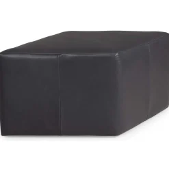 Ottomans & Poufs | Star Fumiture Minsky Large Leather Cocktail Ottoman