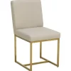 Dining Chairs | Star Fumiture Modern Faux Leather Side Chair