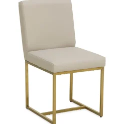 Dining Chairs | Star Fumiture Modern Faux Leather Side Chair