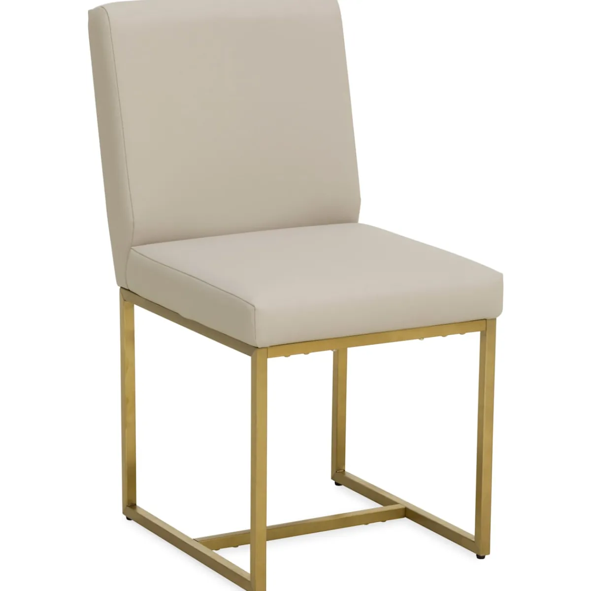 Dining Chairs | Star Fumiture Modern Faux Leather Side Chair