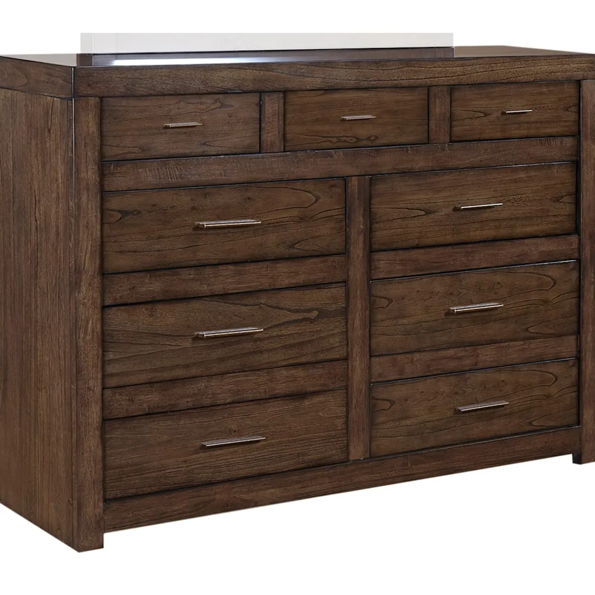 Dressers | Star Fumiture Modern Loft Dresser Chest - Brownstone