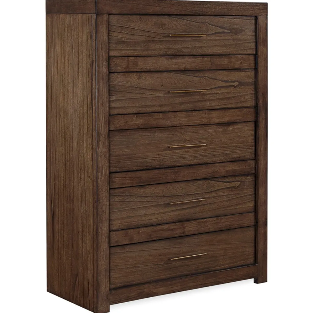 Chests & Armoires | Star Fumiture Modern Loft Five Drawer Chest - Brownstone