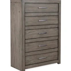 Chests & Armoires | Star Fumiture Modern Loft Five Drawer Chest - Greystone