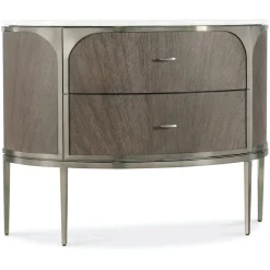 Nightstands | Star Fumiture Modern Mood Demilune Nightstand