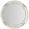 Dresser Mirrors | Star Fumiture Modern Mood Diamond Round Mirror