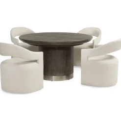 Dining Room Sets | Star Fumiture Modern Mood 5-Piece Round Dining Set
