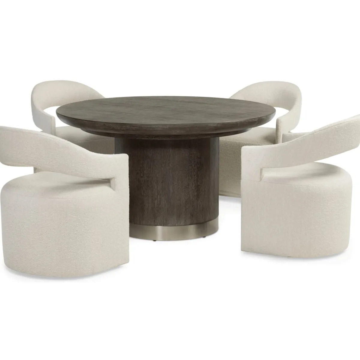 Dining Room Sets | Star Fumiture Modern Mood 5-Piece Round Dining Set