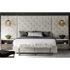 Beds | Star Fumiture Modern-Charcoal King Brando Wall Bed