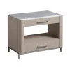 Nightstands | Star Fumiture Modern-Charcoal Soren Bedside Table