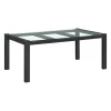 Dining Tables | Star Fumiture Nadine Glass Top Dining Table