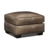 Ottomans & Poufs | Star Fumiture Nelson Leather Ottoman