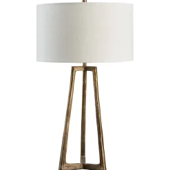Table Lamps | Star Fumiture Nolan Gold Table Lamp