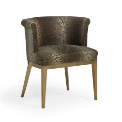 Dining Chairs | Star Fumiture Omni Camille Brass Arm Chair