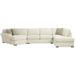 Sectionals | Star Fumiture Orion 3-Piece Sectional with LAF Cuddler
