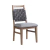 Dining Chairs | Star Fumiture Oslo Woven Back Side Chair