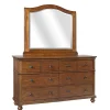 Dressers | Star Fumiture Oxford Dresser & Mirror - Whiskey Brown