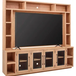 Wall Units | Star Fumiture Paige 2PC Entertainment Wall