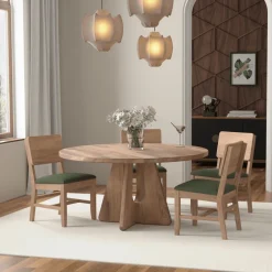 Dining Room Sets | Star Fumiture Parota 5-Piece Round Dining Set
