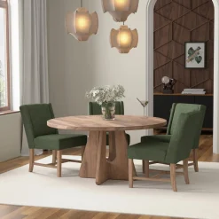 Dining Room Sets | Star Fumiture Parota 5-Piece Round Dining Set