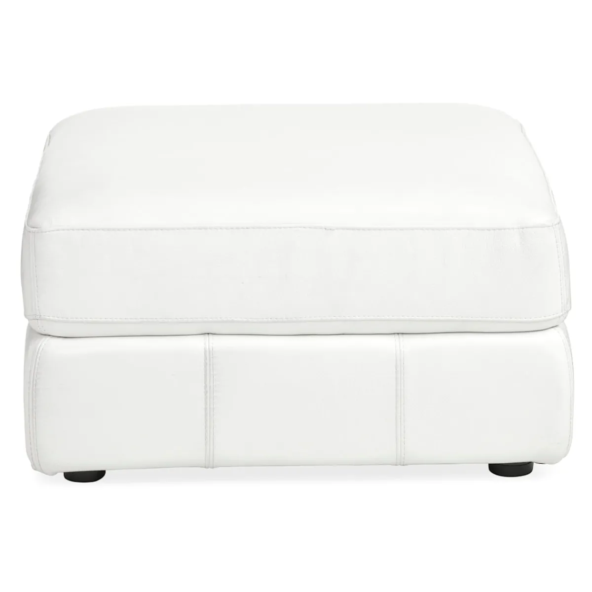 Ottomans & Poufs | Star Fumiture Penthouse Leather Ottoman