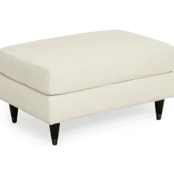 Ottomans & Poufs | Star Fumiture Pia Snow Ottoman