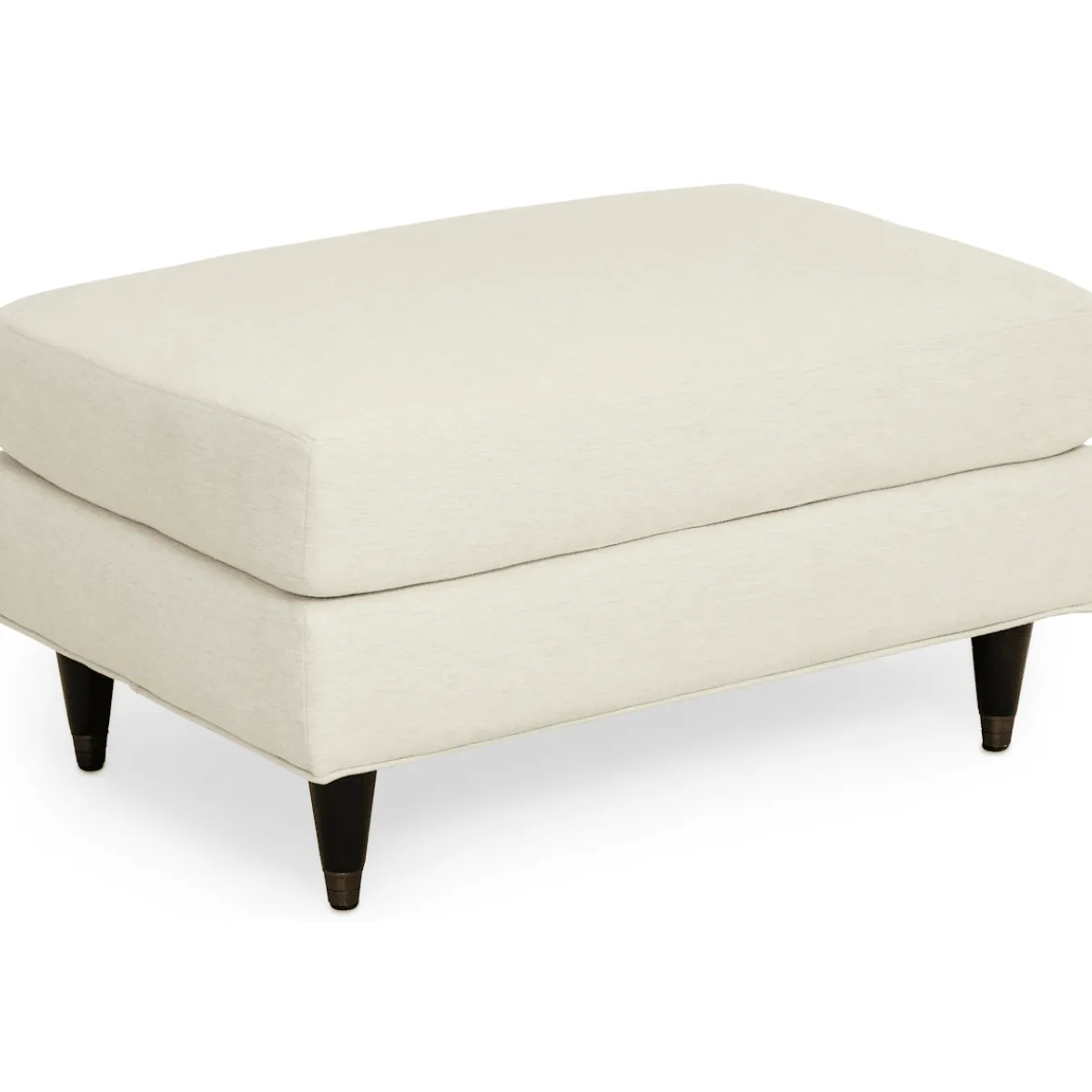 Ottomans & Poufs | Star Fumiture Pia Snow Ottoman