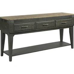 Sideboard / Buffet / Server | Star Fumiture Plank Road Artisan's Sideboard - Charcoal