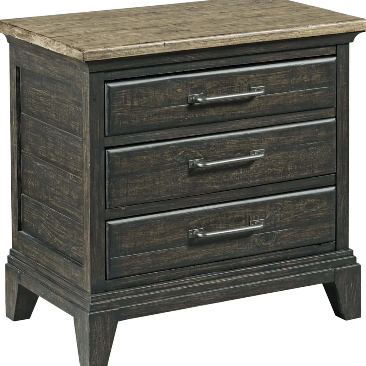 Nightstands | Star Fumiture Plank Road Blair Nightstand - Charcoal