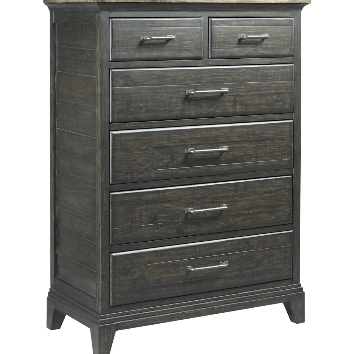 Chests & Armoires | Star Fumiture Plank Road Devine Charcoal Drawer Chest