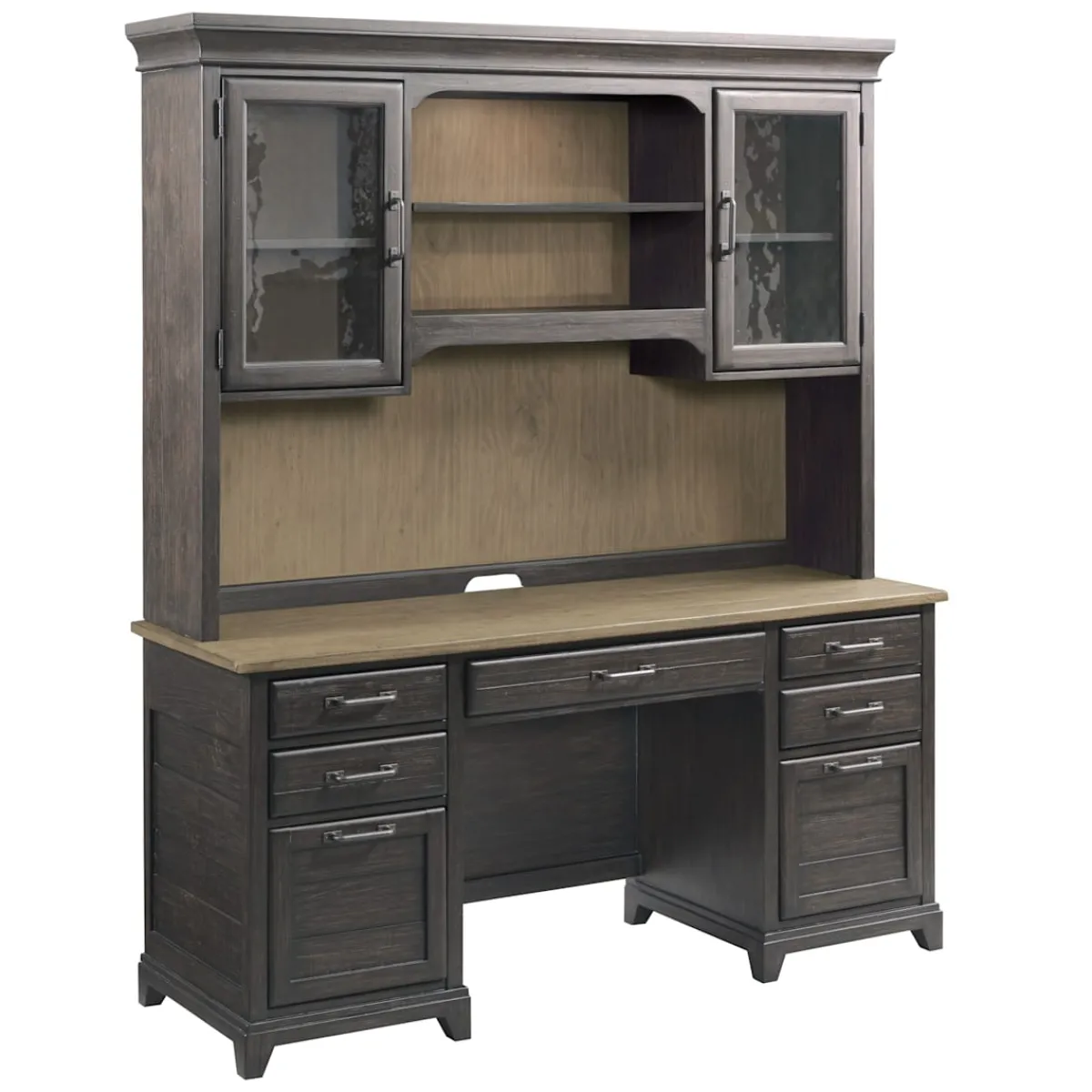 Credenzas & Hutches | Star Fumiture Plank Road Farmstead Hutch & Credenza