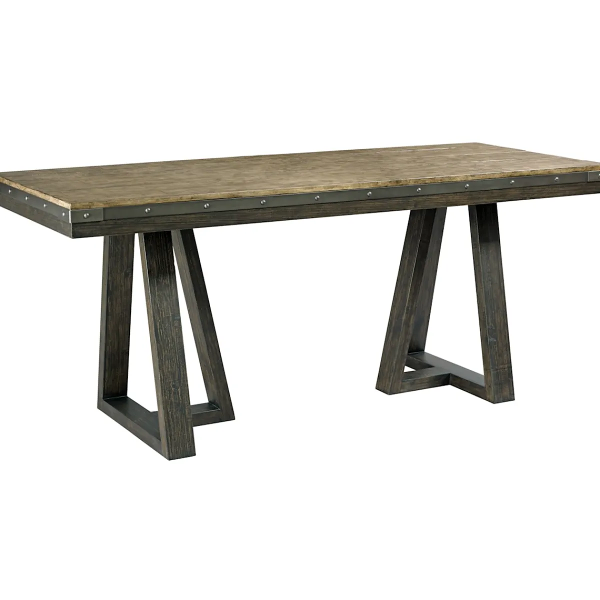 Dining Tables | Star Fumiture Plank Road Kimler Counter Height Dining Table - Charcoal