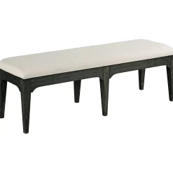 Bedroom Benches | Star Fumiture Plank Road Rankin Bench - CHARCOAL