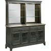 Sideboard / Buffet / Server | Star Fumiture Plank Road Rockland Hutch & Buffet - Charcoal