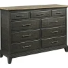 Chests & Armoires | Star Fumiture Plank Road Westwood Bureau - Charcoal
