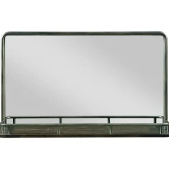 Dresser Mirrors | Star Fumiture Plank Road Westwood Landscape Mirror- CHARCOAL