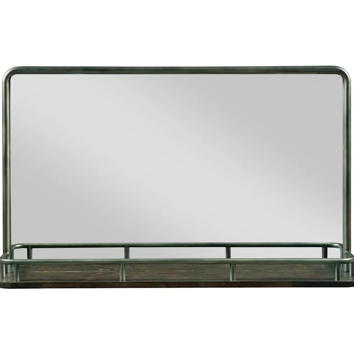 Dresser Mirrors | Star Fumiture Plank Road Westwood Landscape Mirror- CHARCOAL