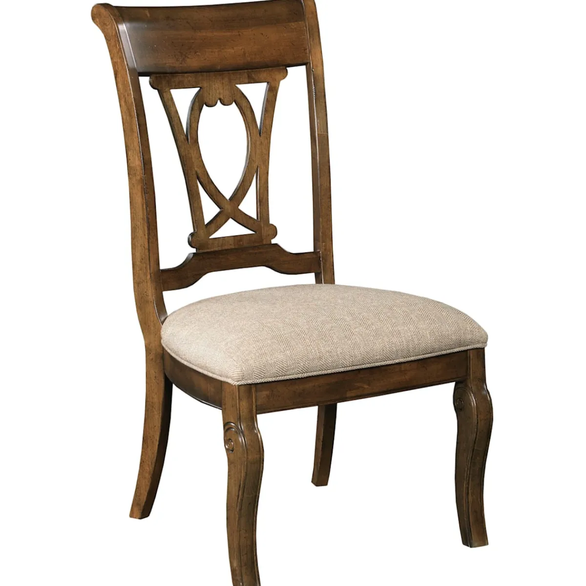 Dining Chairs | Star Fumiture Portolone Harp Wood Back Side Chair